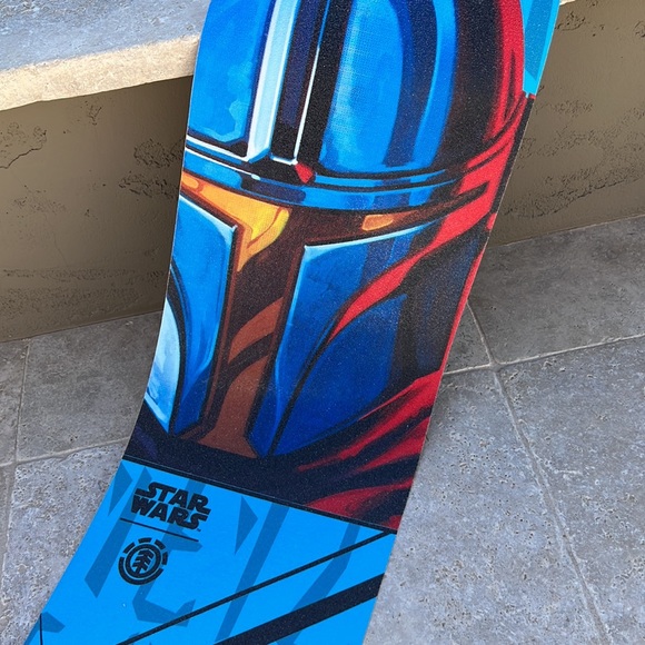 • Element x Star Wars Mandalorian Mando Card Grip Tape for skateboard • set of 5 - Picture 3 of 4